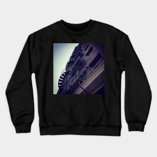 Spiral staircase art print Crewneck Sweatshirt